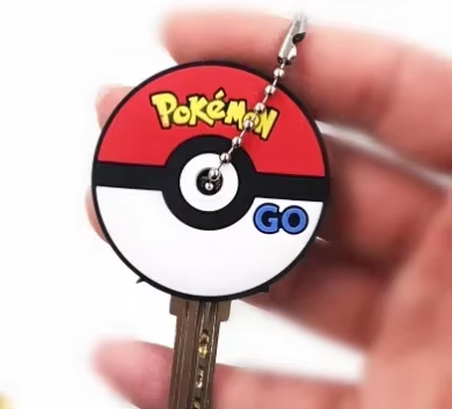 1PC New Cartoon Silicone Protective Key Case Cover for Key Control Dust Cover Holder Organizer Home Supplies