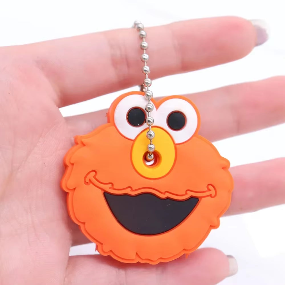 1PC New Cartoon Silicone Protective Key Case Cover for Key Control Dust Cover Holder Organizer Home Supplies