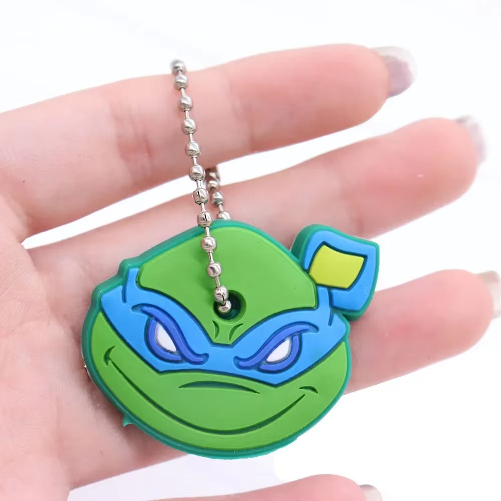 1PC New Cartoon Silicone Protective Key Case Cover for Key Control Dust Cover Holder Organizer Home Supplies